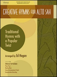 CREATIVE HYMNS ALTO SAX Book with Online Audio cover Thumbnail